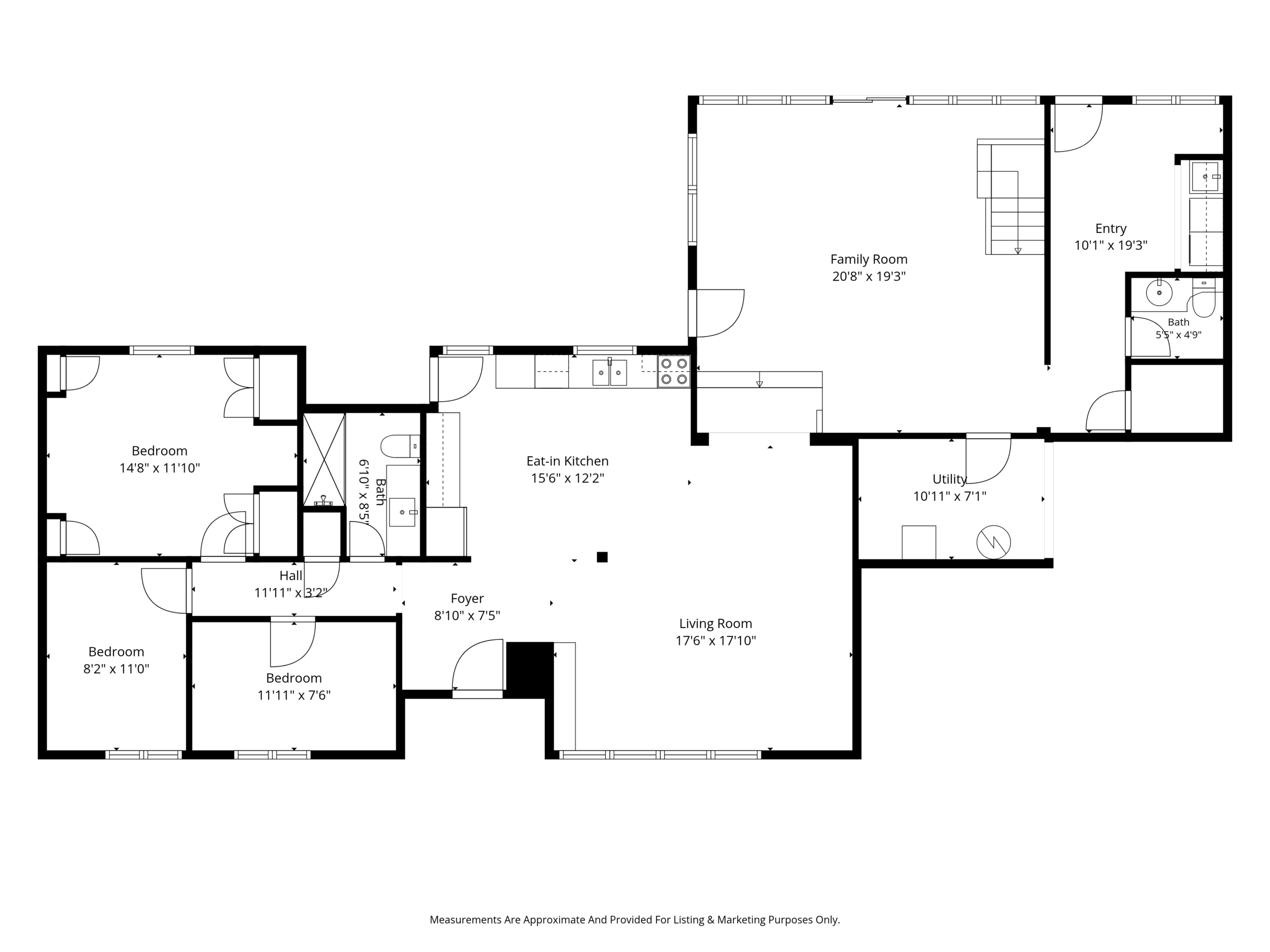 Main floor plan sample